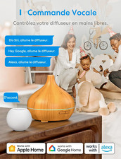 Diffuseur d'Huiles Essentielles Connecté WiFi Compatible Siri Alexa Google Home