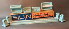 Vintage Sun Japan 10pc. MCM Turquoise Blue Ti...