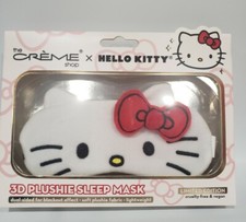 Hello Kitty Limited Edition 3D Plushie Sleep Mask NEW