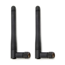  2-pack Omni RP-SMA Antenna for WiFi 2.4GHz/5Ghz Wireless Router or Card 2X