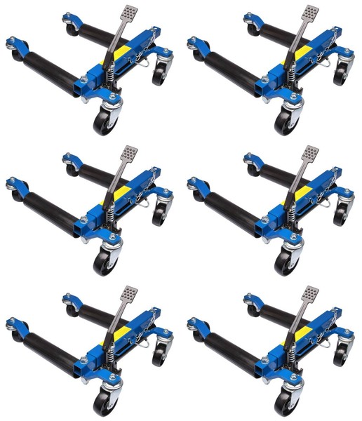 6X Rangierhilfe Positionierer Hydraulischer Rangierheber Wagenheber Autoheber-image