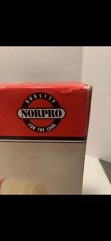 Norpro Apple Mate 1: Parer Slicer Corer Caja Original Instrucciones: Nuevo Stock Antiguo Foto 2 de 4