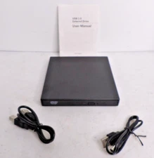 USB SLIM PORTABLE OPTICAL DRIVE USB 2.0 NEW IN BOX for DVD's