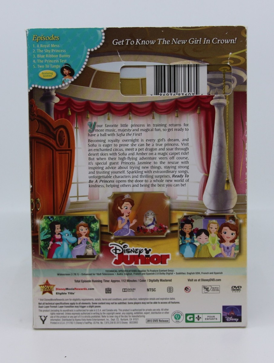 Sofia the first - Ready to be a princess - DVD - Disney Junior | eBay