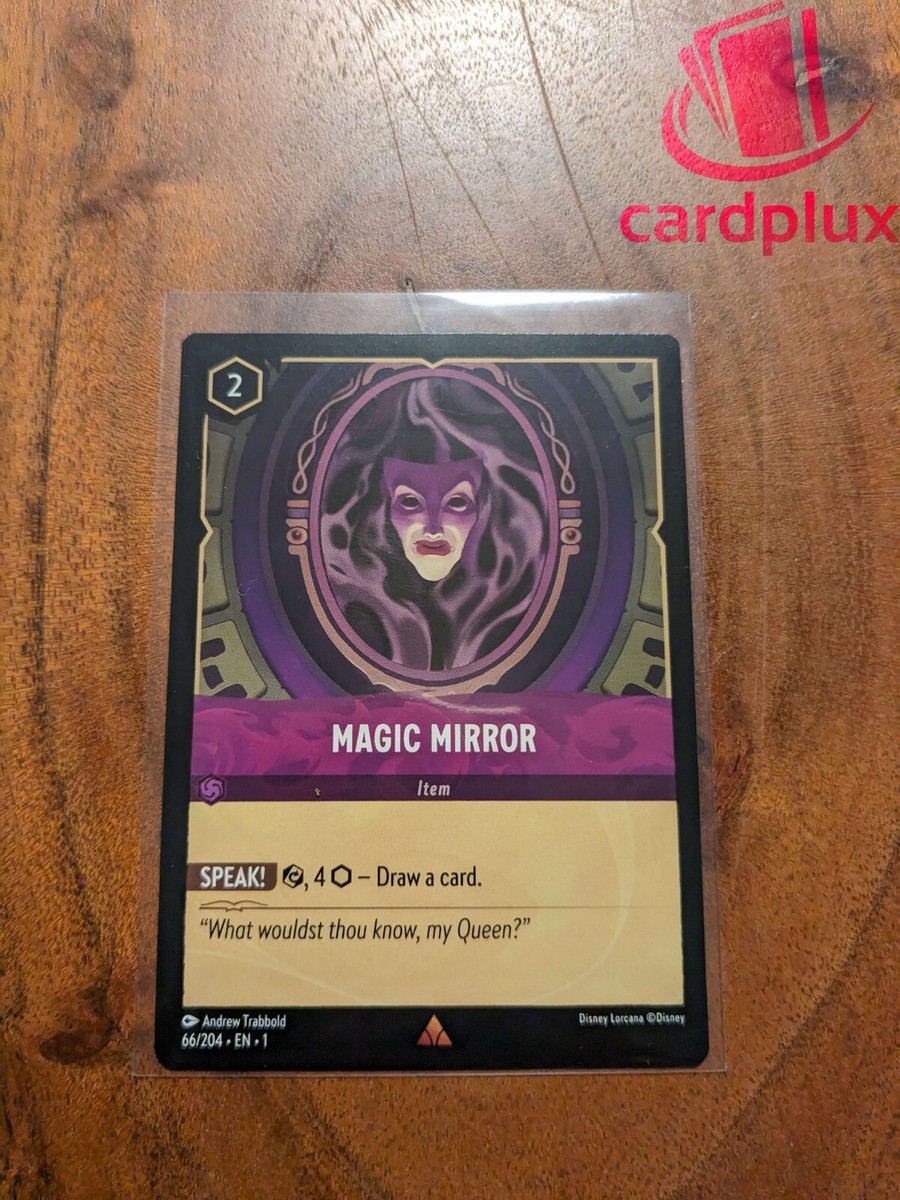 magic mirror lorcana card Have you seen the new alternate treatment rarities, Epic and Iconic, joining Enchanted?, Fabled pre-release starts August 29th with the full release on September 5th!, #Disney #DisneyLorcana #Fabled Disney Lorcana - Magic Mirror