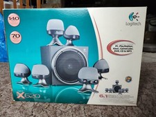 Logitech X-620 6.1 Surround Sound Speaker System in Brand New Condition