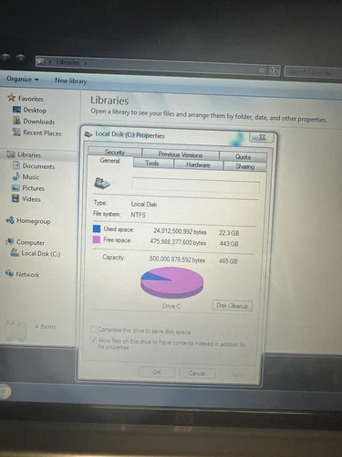HP Pavilion dv4-1225dx 4GB , AMD Turion 2.1, 500gb Entertainment Notebook PC - Picture 7 of 12