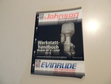 . 1991 1992 Manuale officina Johnson Evinrude fuoribordo 150 175 CV 60°LV