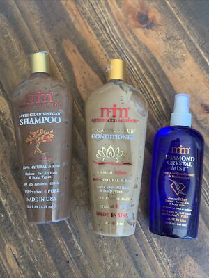 Morrocco Method Apple Cider Vinegar  Shampoo Floating Lotus Conditioner NEW