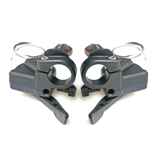 microSHIFT Black microNEW MTB Fold Bicycle Trip 3x8 Speed Trigger Shifter - Picture 2 of 11