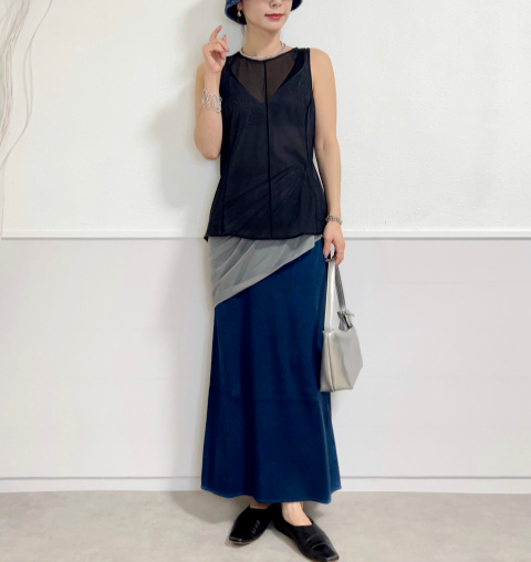Mame Kurogouchi Uniqlo Women Sheer Sleeveless Top Black M NWT | eBay