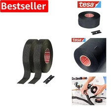 2x Tesa High Heat Electrical Tape for Engine Harness | Flame Retardant Quality