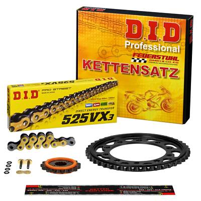 Kettensatz Yamaha MT-10 /SP (RN45) 16-21, DID VX3 EXTRA GOLD, X-Ring, Silent+