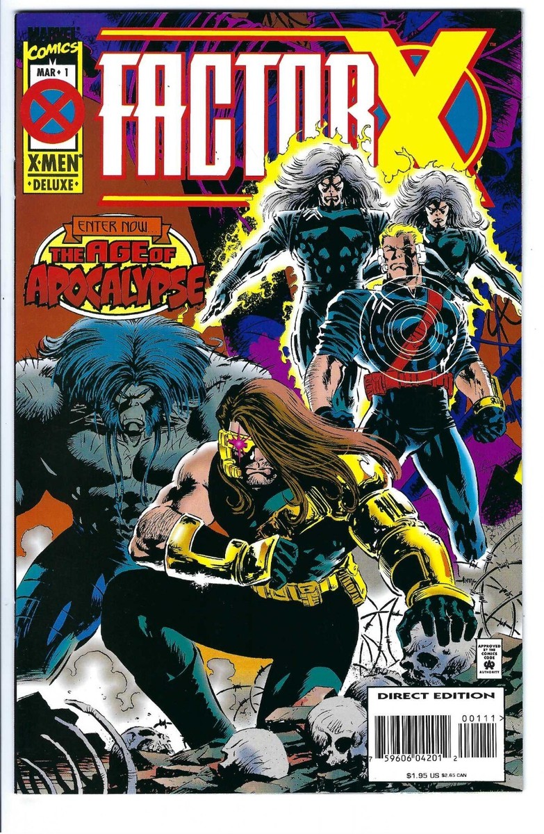 FACTOR-X #1 NM AGE OF APOCALYPSE 1995 :) | eBay