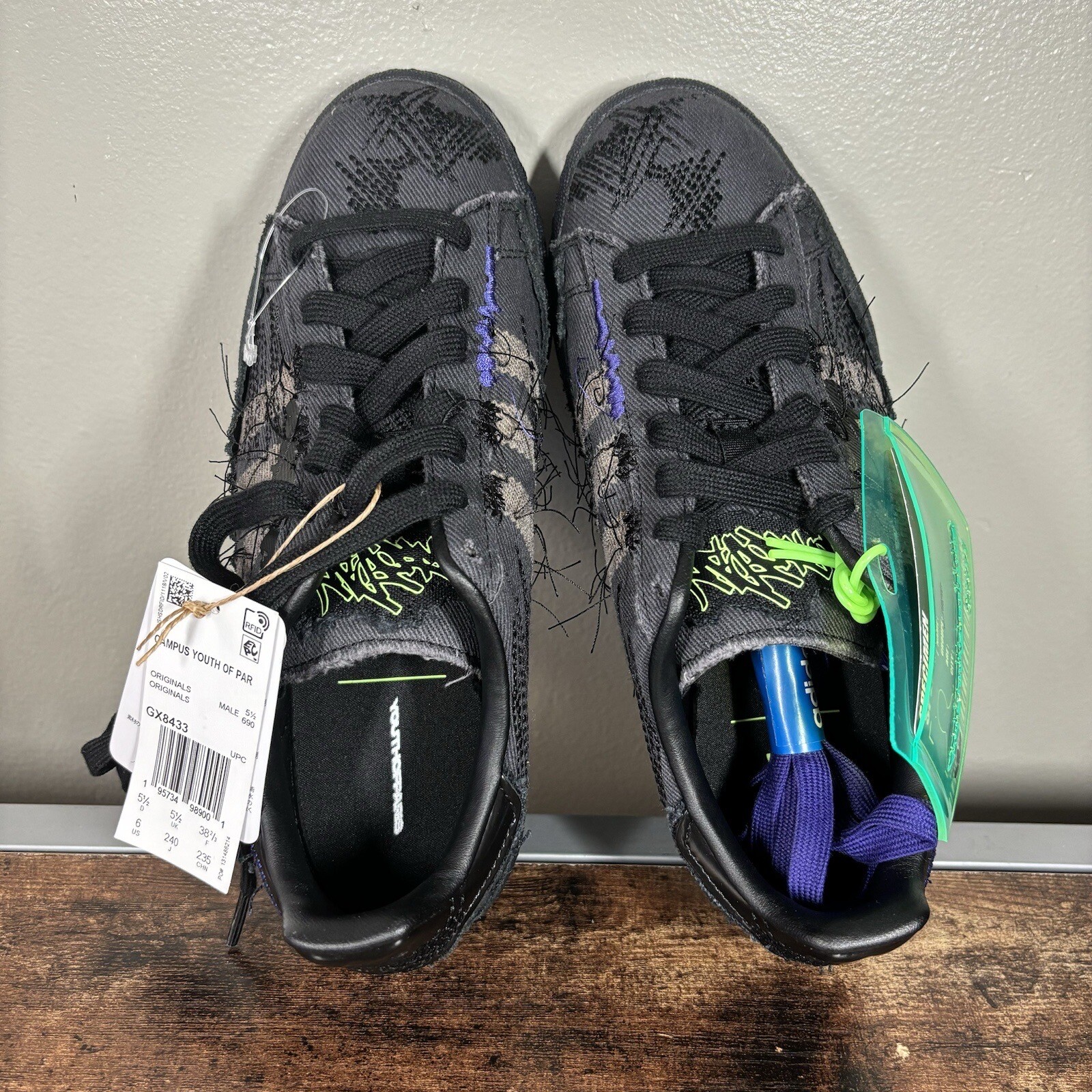Cheap adidas campus youth Free Shipping Adidas Campus 80s x Youth Of Paris  Black | penteagle.org