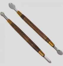 M00149 MOREZMORE Kemper Clay Lift Set STRAIGHT 2 Sculpting Pottery Spoon Tools