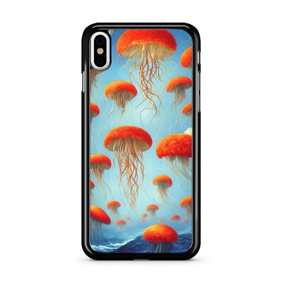 For Samsung S21 s22 s23 s24 Plus Ultra Jellyfish into Sky Print Rugged Case