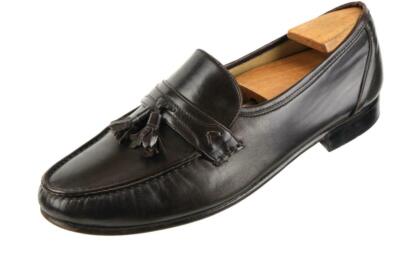 Dark Brown BALLY OF SWITZERLAND MORGAN Buttery Tassel Loafers