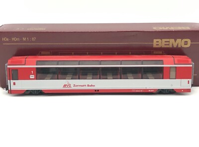 BVZ Zermatt-Bahn AS 2011 First Class Passenger Car Panorama BEMO HOm 3288 501