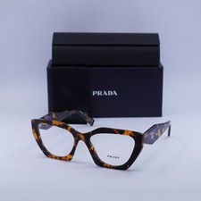 Prada PR09YV VAU1O1 Honey Havana 54mm Eyeglasses New Authentic