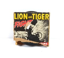 Vintage Lion and Tiger Fight Castle Films 16mm No. 618