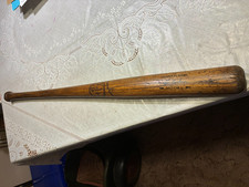 Vintage Scarce LOU BOUDREAU Wilson Famous Players Baseball Bat A1300, EX+, Read!