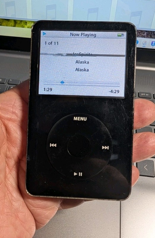 Apple iPod Video Classic 5th Gen MA147LL 60GB A1136 Wolfram DAC