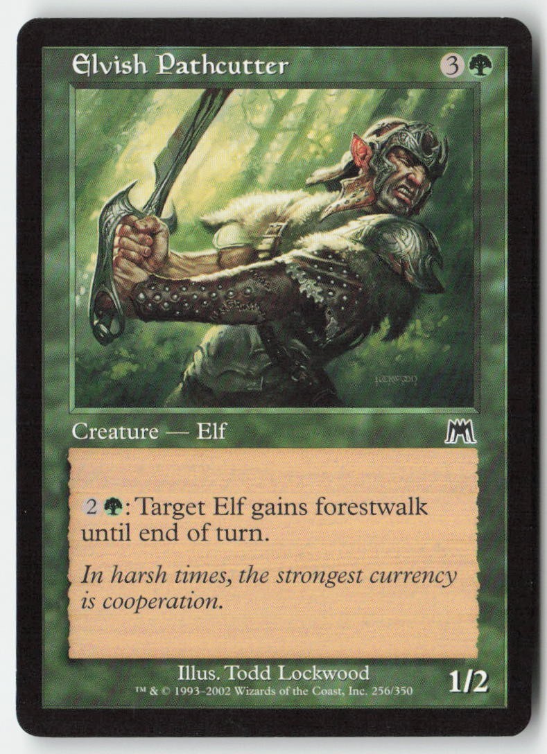 Elvish Pathcutter 256 ONS Regular - MP Common