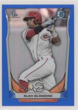 2014 Bowman Draft Chrome Blue Refractor 27/399 Alex Blandino #CDP25 fm0