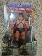 Super7 Masters Of The Universe Classics Rebel Leader He-Man Figure