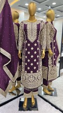 Designer Indian Pakistani Salwar Kameez Bollywood Dress Party Wear Suit Wedding