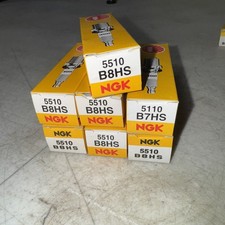 NGK Spark Plug B8HS 5510 QTY 7 OEM New