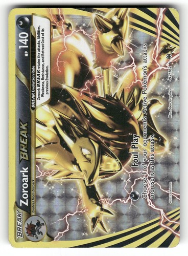 Zoroark BREAK HP 92/162 Holo BREAKthrough Pokemon BREAK Rare