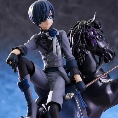 Black Butler Anime Ciel Phantomhive Figure 18cm Sebastian Michaelis Decoration