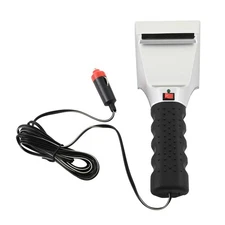 12V Heated Snow Scraper for Car Multi Function Ice Defroster Tool