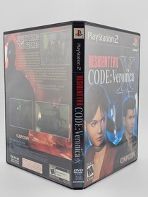 Sony Playstation 2 PS2 Resident Evil Code Veronica X CIB Cleaned & Tested