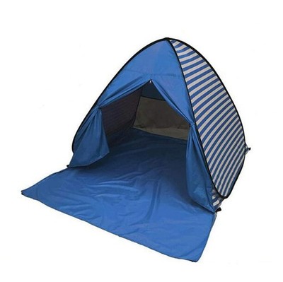 YBK Tech New Stripe Style Automatic Pop Up Beach Tent UV Protection Instant P...