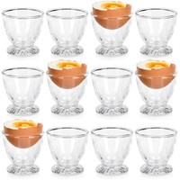 Eierbecher Glas 12Er Set Eierhalter FrüHstüCk EierstäNder KüChenzubehöR