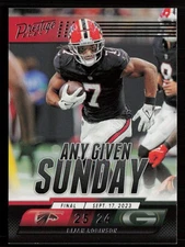 Bijan Robinson 2024 Panini Prestige #AGS-BRN Any Given Sunday Atlanta Falcons