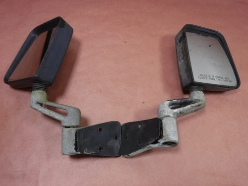 Jeep Wrangler YJ TJ 87-06 Driver Left Passenger Right Exterior Door Mirror Pair
