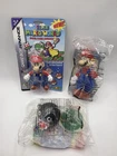 Vintage Wendy’s Super Mario World Mario Figure w/ Card + 2 SEALED Toys– 2002 GBA