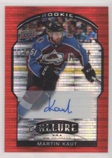 2020-21 Upper Deck Allure Rookie Red Rainbow 75/299 Martin Kaut #77 Auto yc8