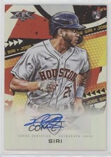 2022 Topps Fire Fire Auto Jose Siri #FA-JSI Auto 0ve9
