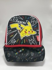 Pokemon Pikachu Thermos Dual Compartment Lunch Bag Children's Child