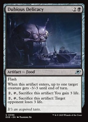[MTG] Dubious Delicacy (Foil) (0096) (EOE) NM