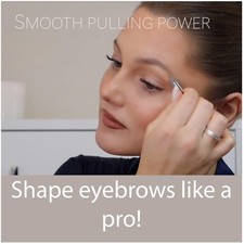 Precision Stainless Steel Tweezers with Protective Pouch