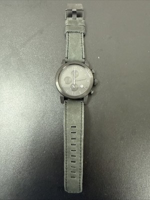 Nixon Dodge The Ride 100m Stainless Steel japan movement Black NEEDS BATTERY