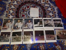 1969 Apollo 12 Series.Moon Landing Set of 12 ...