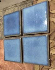 Ceramic Glass Tiles Set Of 4