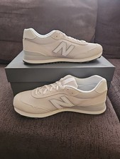 New Balance 515 Grey White Running Shoes Sneakers Men's Size 12 ML515WHT 6